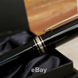 MONTBLANC Meisterstuck 75th Anniversary M 18K Nib 149 Fountain Pen, NOS
