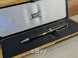 MONTBLANC Meisterstuck Black and Gold Classique 164 Ballpoint Pen, NOS