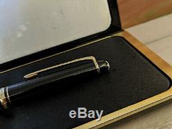 MONTBLANC Meisterstuck Black and Gold Classique 164 Ballpoint Pen, NOS