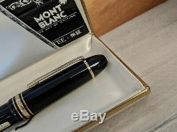MONTBLANC Meisterstuck Fine 18K Gold Nib No. 149 Fountain Pen W-Germany, NOS