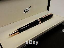MONTBLANC Meisterstuck Large Le Grand Red / Rose / Pink Gold Ballpoint Pen, NEW