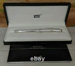 MONTBLANC Meisterstuck LeGrand (146 size) Pure Silver Fountain Pen