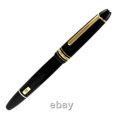 MONTBLANC Meisterstuck LeGrand Black 146 Extra Fine Fountain Pen 13659