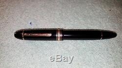 MONTBLANC Meisterstuck No. 149 Fountain Pen Black withGold trim 4810 14C 585