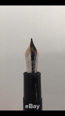 MONTBLANC Meisterstuck Platinum Line LeGrand Fountain Pen 100% AUTHENTIC