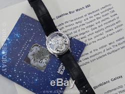 MONTBLANC Meisterstück Skeleton Star Watch Limited Edition #009/333 Ref. 05646