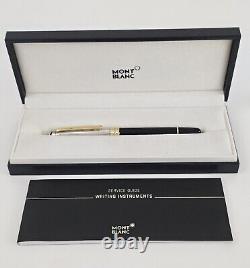 MONTBLANC Meisterstuck Solitaire Doue Sterling Silver 925 Rollerball Pen