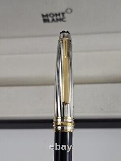 MONTBLANC Meisterstuck Solitaire Doue Sterling Silver 925 Rollerball Pen