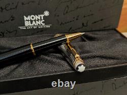 MONTBLANC Meisterstuck Solitaire Doue Sterling Silver 925 Rollerball Pen