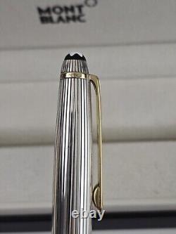 MONTBLANC Meisterstuck Solitaire Doue Sterling Silver 925 Rollerball Pen