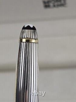 MONTBLANC Meisterstuck Solitaire Doue Sterling Silver 925 Rollerball Pen