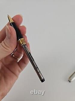 MONTBLANC Meisterstuck Solitaire Doue Sterling Silver 925 Rollerball Pen