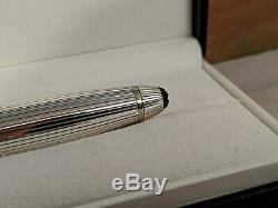 MONTBLANC Meisterstuck Solitaire Sterling Silver 925 146 Fountain Pen