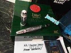 MONTBLANC PETER I PATRON ART F. PEN SOLID GOLD 18kt LIMITED EDITION 888 NEW