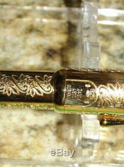 MONTBLANC Patron of Art Louis XIV LE #2491/4810 Solid Vermeil Gold Fountain Pen