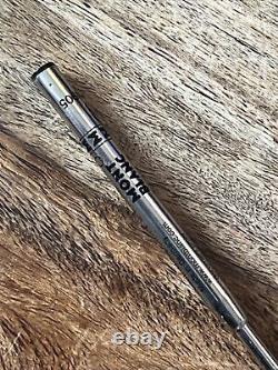 MONTBLANC Platinum Ballpoint pen Resin Black + Black Leather 2 Pen Sienna Case