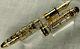 MONTBLANC SKELETON 75th ANNIVERSARY FOUNTAIN PEN GOLD MINT, COMPLETE, DISPLAY