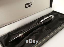 MONTBLANC StarWalker Black Platinum Series Rollerball / Fineliner Pen, NEAR MINT