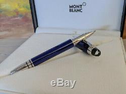 MONTBLANC StarWalker Cool Blue Lacquer Platinum Trim Rollerball / Fineliner Pen