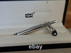 MONTBLANC Starwalker Platinum Plated Metal M Au585 14K Nib Fountain Pen
