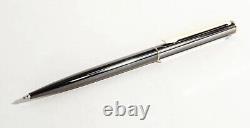 MONTBLANC TITANO no. 17220 GOLD trim Ball Point Pen with Meisterstück case