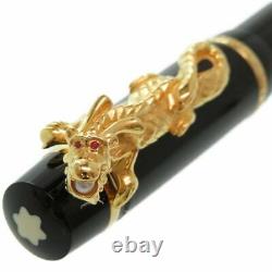 MONTBLANC YEAR OF THE GOLDEN Dragon Limited Edition 2000 New