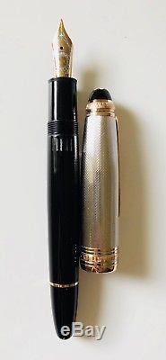 Mont Blanc 75th Anniversary Rose Gold Solitaire Doue 146 Le Grand Fountain Pen