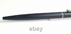 Mont Blanc Ballpoint Pen Noblesse Model Black Gold Functional Very Good Cond F8