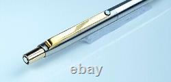 Mont Blanc Ballpoint Pen Rare Silver Noblesse Model Functional Very good Condit