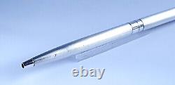 Mont Blanc Ballpoint Pen Rare Vintage Silver Noblesse Model Functional Ex Condit