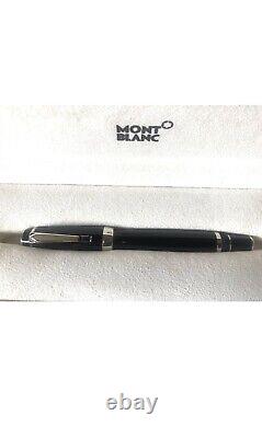 Mont Blanc Boheme ONYX NOIR Black Resin & Platinum Rollerball Ballpoint Pen 5098