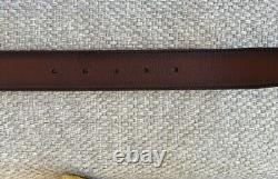 Mont Blanc Brown Belt Brand New 118cm