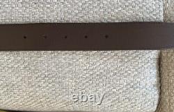 Mont Blanc Brown Belt Brand New 118cm