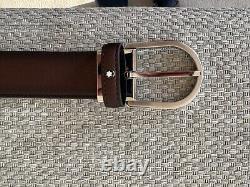 Mont Blanc Brown Belt Brand New 118cm