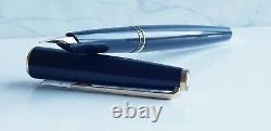 Mont Blanc Fountain 320 Black Gold Cartridge Filler Functional Ex Condition J10