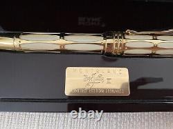 Mont Blanc Fountain Pen Limited Edition. 18ct Gold Nib. Uninked