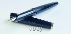 Mont Blanc Fountain Pen Rare 320 Black Gold Cartridge Filler Fully Serviced Exc