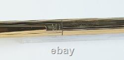 Mont Blanc Gold Noblesse Fountain Pen 585 Nib Functional Serviced Ex Condi S13