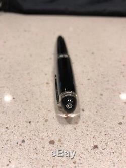 Mont Blanc Meisterstück Diamond Classique fountain pen with Siena Leather Pouch