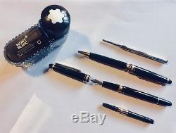 Mont Blanc Meisterstück Gold Coated Classique x Authentic Fountain / Ball Point