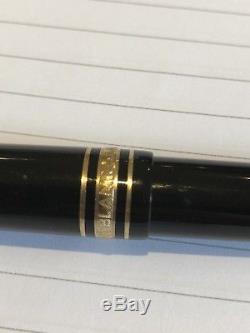 Mont Blanc Meisterstuck Gold Coated Fountain Pen