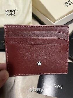 Mont Blanc Meisterstück pocket 6CC Burgundy