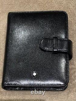 Mont Blanc Meisterstuck small leather organiser. Good Condition