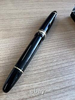 Mont Blanc Montblanc Meisterstuck 146 Gold coated in Le Grand Pen stand