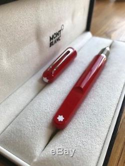 Mont Blanc Rollerball Pen Product Red limited edition NEW IN BOX + cartridge