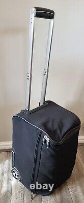 Mont Blanc Wheeled Luggage Leather And Fabric