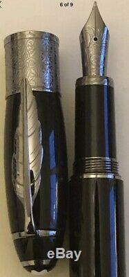 Mont Blanc Writers Edition Daniel Defoe LE Fountain Pen New And Never Inked