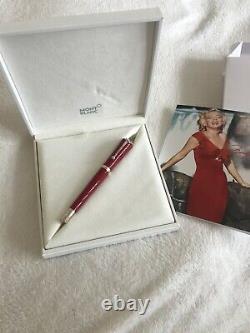 Mont blanc Marilyn Monroe Edition Ballpoint Pen With Pearl