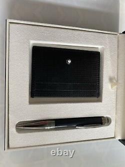 Mont blanc starwalker ballpoint pen plus meister stück card holdcard holder