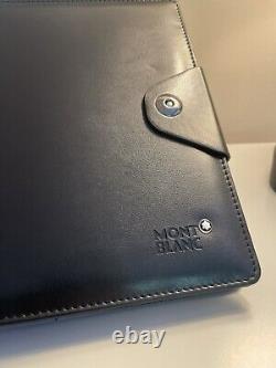 MontBlanc A5 Refillable Notebook Organizer Conference Book Calendar 2022-2024